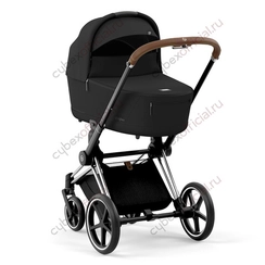 Коляска для новорожденных Cybex Priam IV Sepia Black