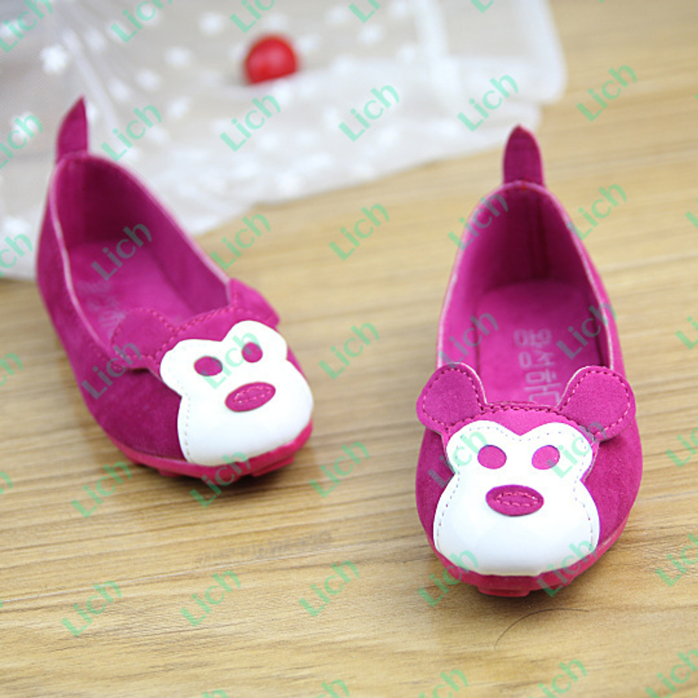 Туфли детские с аппликацией Микки Мауса