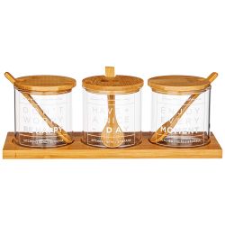 НАБОР ЕМКОСТИ ДЛЯ ХРАНЕНИЯ СЫПУЧИХ 8СМ*8СМ, 10 ПР.