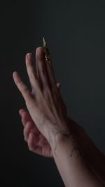 Кольцо Ноготок, позолота