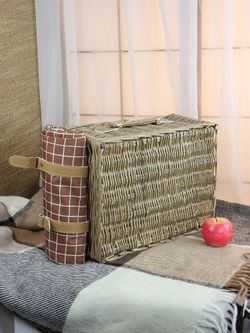 HOLYDAY BASKET Набор для пикника с термосумкой и пледом на 4 персоны