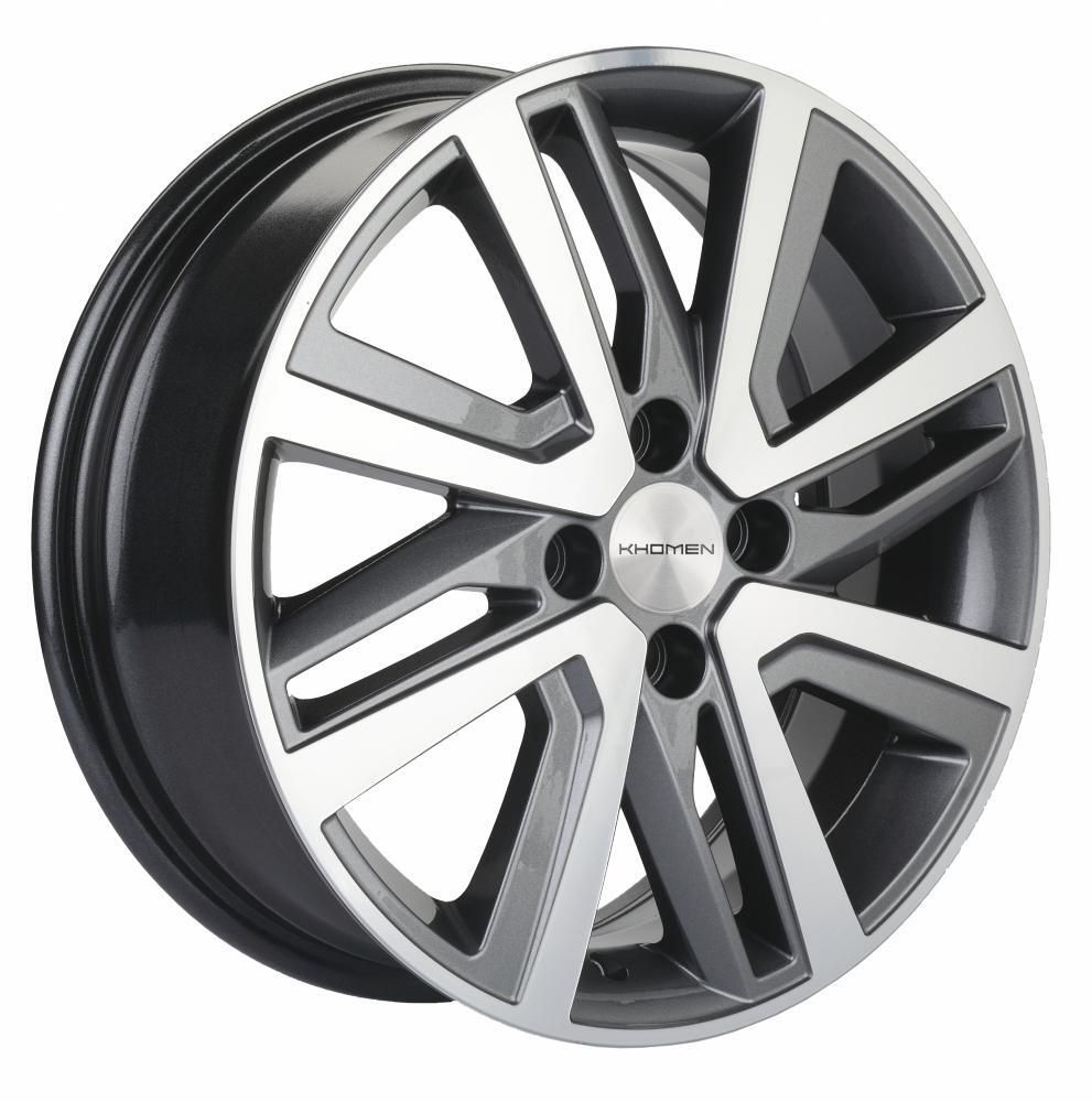 Khomen 1609 6x16 4x100 ET 37 Dia 60.1 (GFP)
