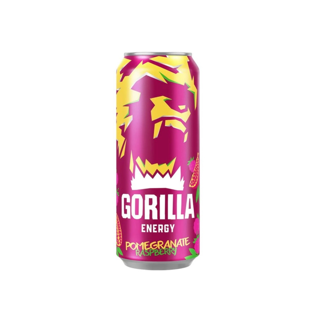 Энергетический напиток Gorilla Pomegranate 0,45 л. ж\б