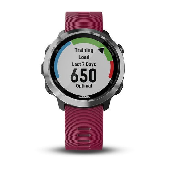 Спортивные смарт часы Garmin Forerunner 645 Music с вишневым ремешком 010-01863-31