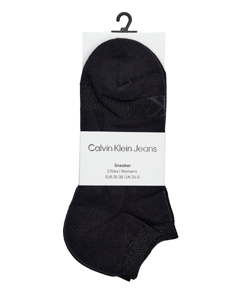 Носки/носки-следы 2 пары Calvin Klein Jeans - черный(701230600)