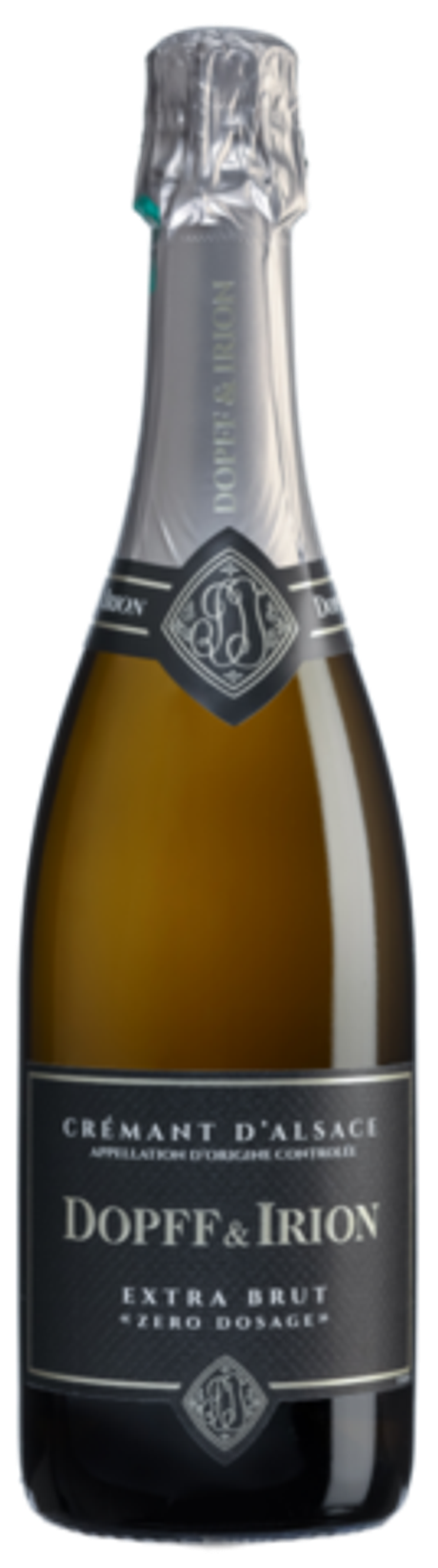 Вино игристое Креман д'3льзас Зеро Дозаж экстра брют бел 0,75 12% Допфф и Ирион Франция