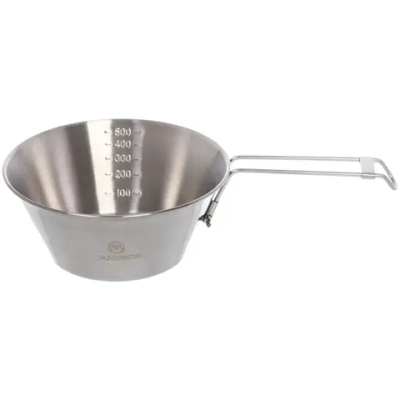 Ковш походный с ручкой 500мл 14*6см