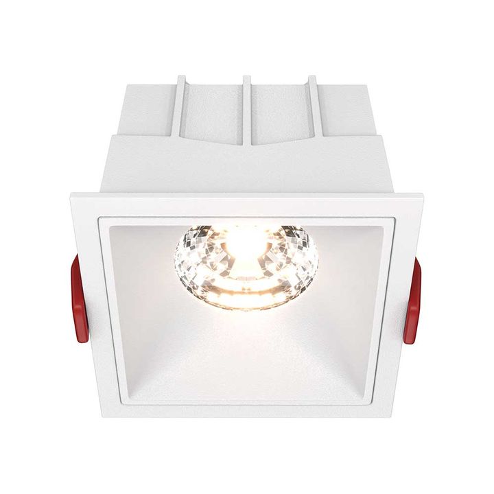 Встраиваемый светильник Maytoni Alfa LED DL043-01-15W3K-D-SQ-W
