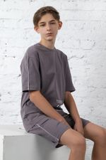 Костюм для мальчика Оливер-1 Виотекс СЕРЫЙ