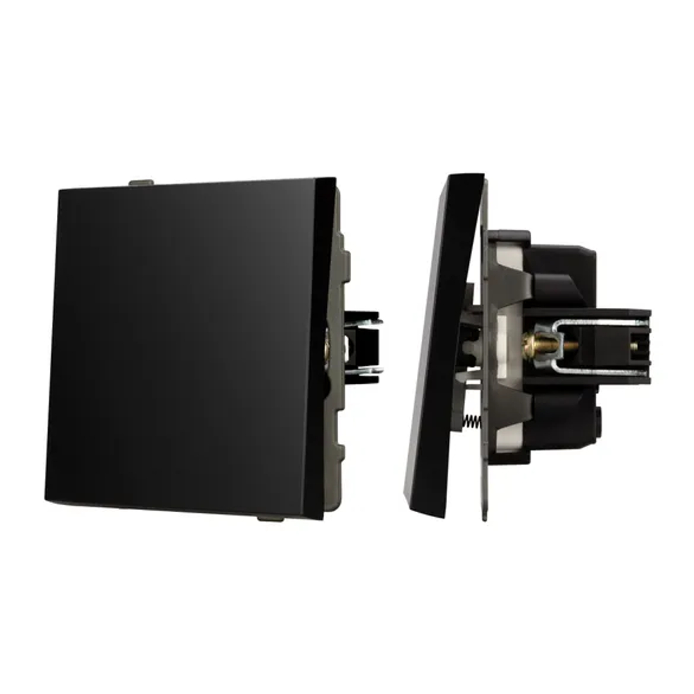 Механизм звонкового выключателя SWT-TENDO-MKR1-PL-BK (230V, 10A) (Arlight, -) 054143