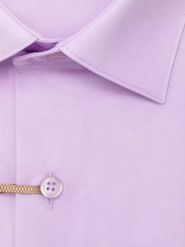 Рубашка классическая CLASSIC FIT с длинным рукавом, сиреневая