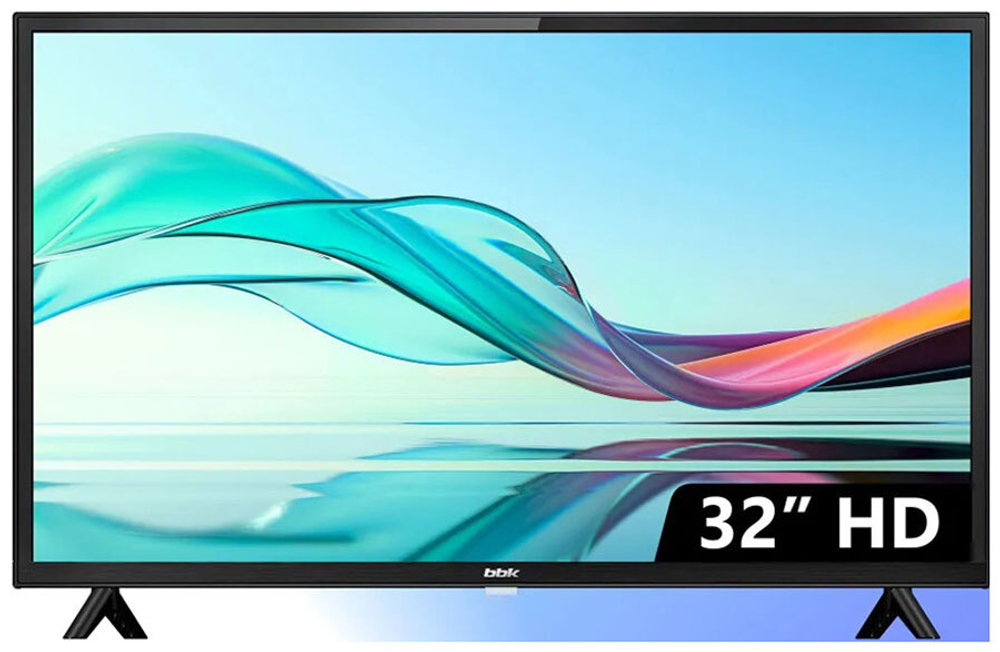 Телевизор 32" BBK 32LEM-1030/TS2C черный