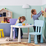 Детский стол BARNBORD, 77x55х48 см, полипропилен, белый