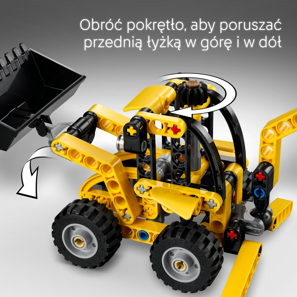 LEGO Technic - Экскаватор-погрузчик 42197