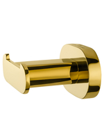 Двойной крючок для ванной WONZON & WOGHAND FIRST, Глянцевое золото (WW-8425-LG)