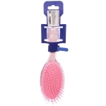 Расческа массажная детская «ФРАТТИ БУМ», кошечка Реми, форма овал, 20*6,5см (блистер Ультрамарин)