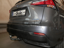 Фаркоп оцинкованный Galia L027C для LEXUS NX 300H, NX 300 2014-(паспорт и сертификат в комплекте)(без электрики)