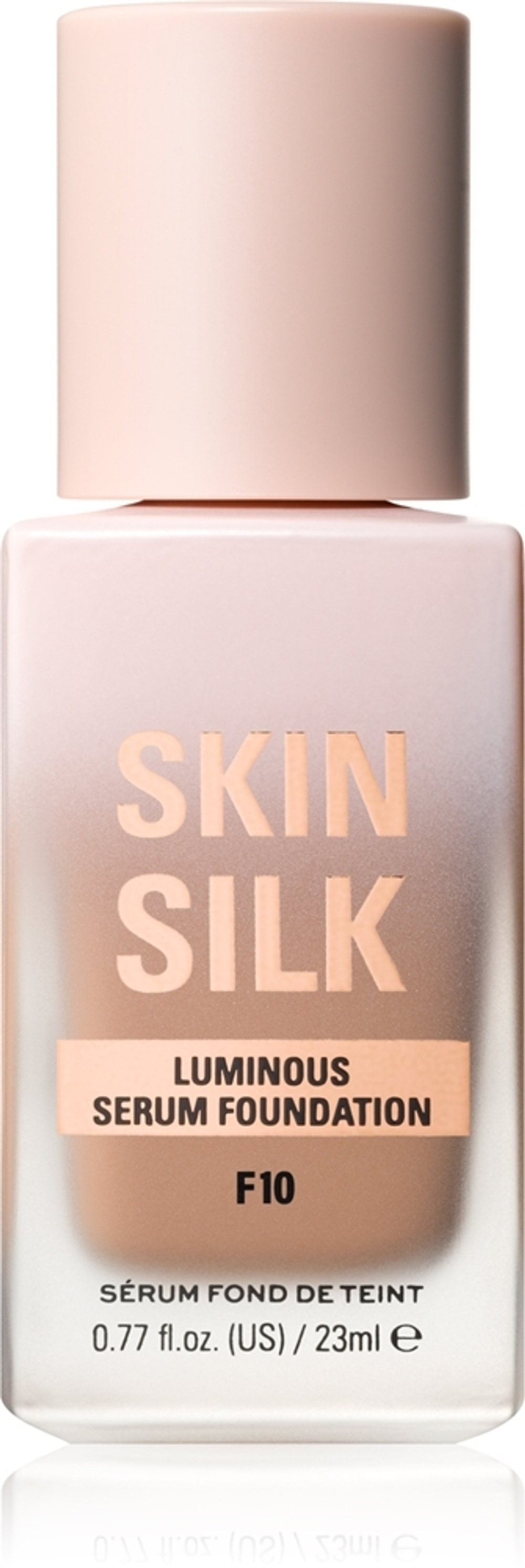 Makeup Revolution Skin Silk Serum Foundation - Легкая тональная основа с осветляющим эффектом, 23 ml