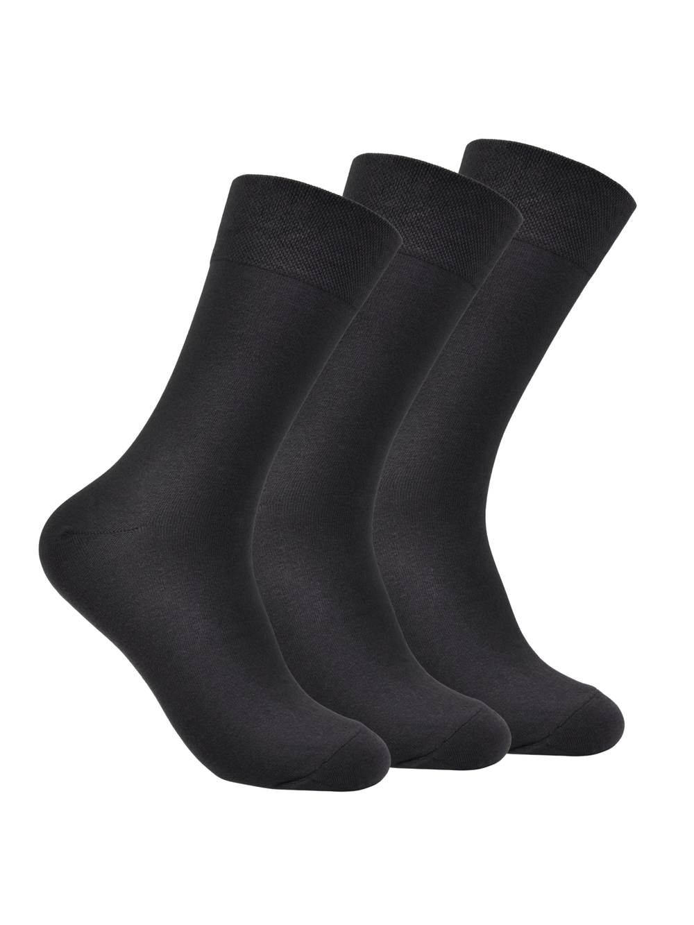 Носки высокие мужские, набор 3 пары, графит