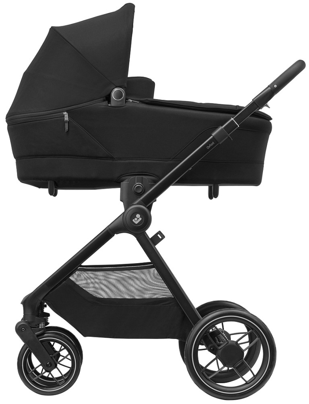 Коляска детская Maxi-Cosi Oxford Plus 3 в 1 с автокреслом CabrioFix Essential green 1978390110 PlusTwillic Black/Черный