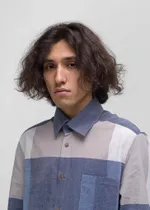 Рубашка FOS Синяя Клетка