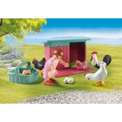 Playmobil - Моя жизнь Маленькая куриная ферма в саду Крошечный домик 71510 / артикул   71510  / GTIN 4008789715104