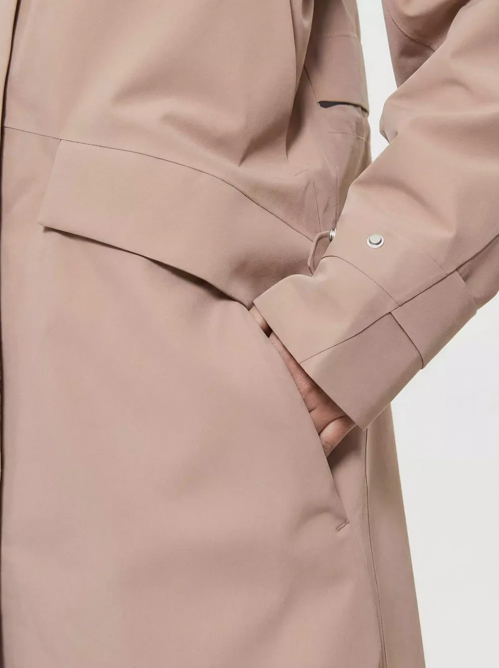 Парка женская ИША (ISHA) NORPPA песочный бежевый