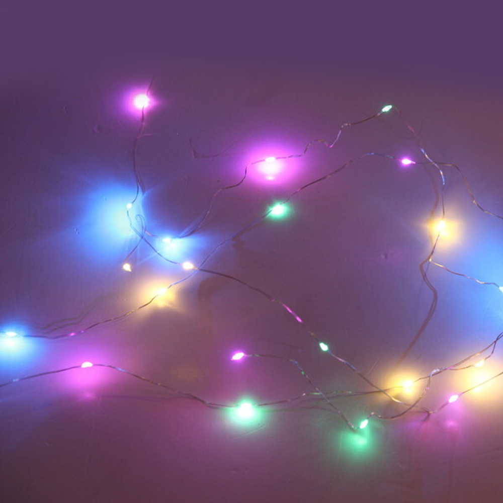 Гирлянда для улицы ЗАНАВЕС «Хвост» ш3м* в3м 300 ламп LED, 8 реж, USB, 220V + пульт,IP-54. Мультицвет