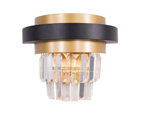 W2433P/2A PT BRS+BK+CL (1/10) Настенный светильник NW