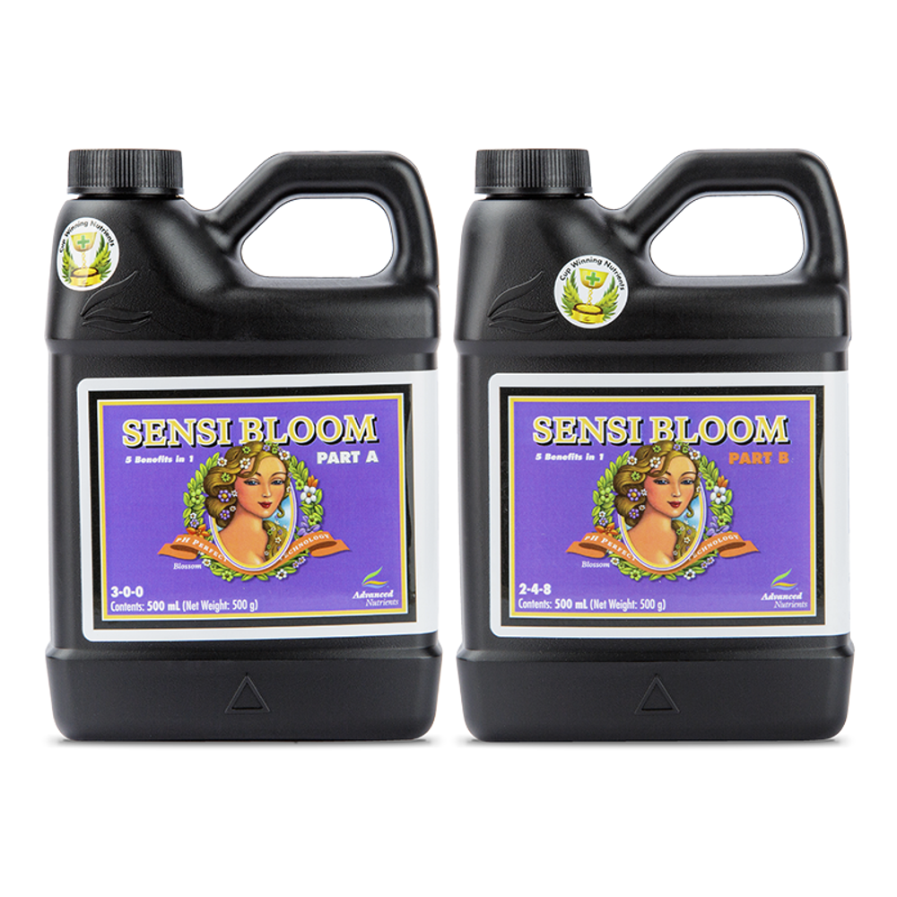 pH Perfect Sensi Bloom Parts A &amp; B Advanced Nutrients 0,5 л Удобрения