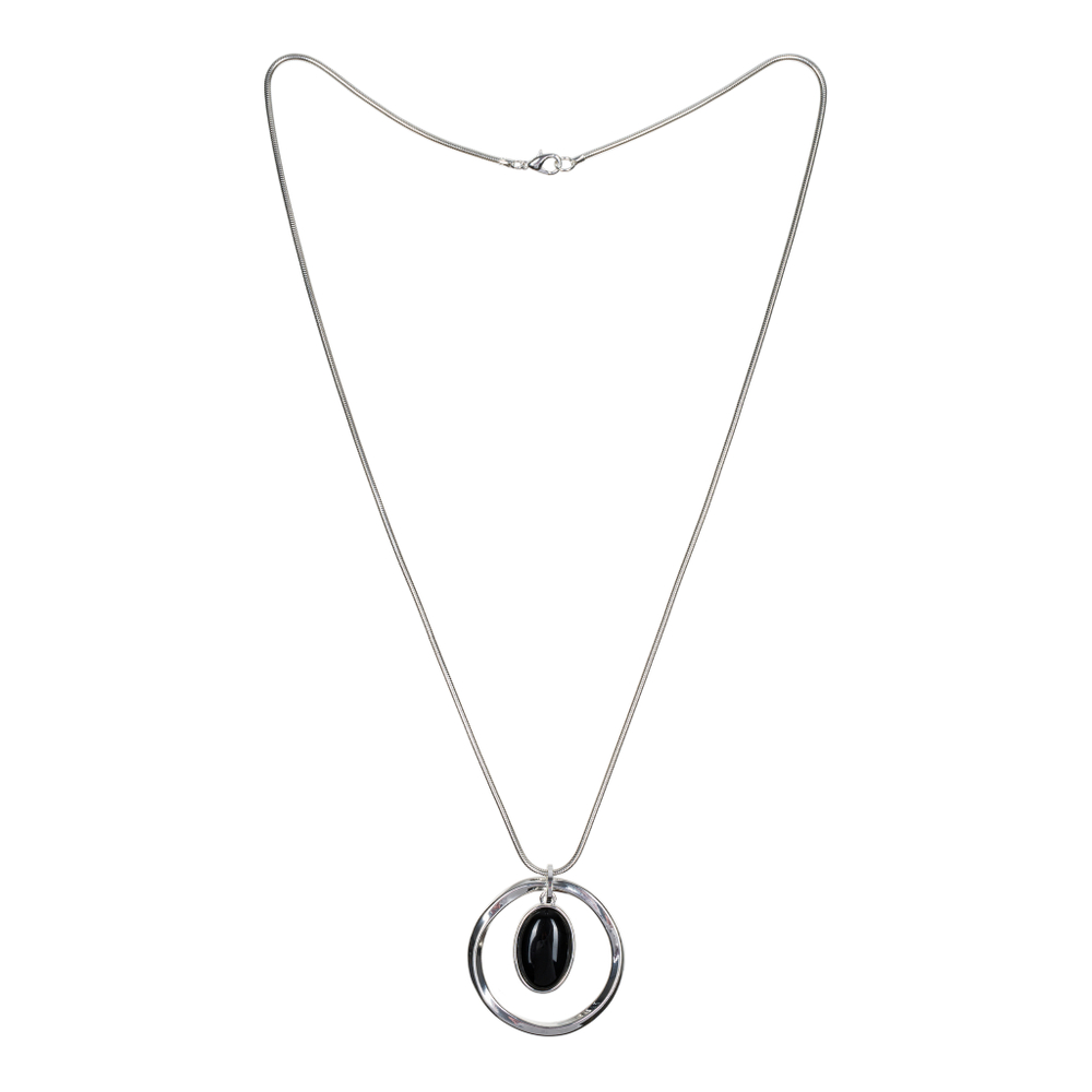 Колье Fiore Luna BLACK QUARTZ LN5135 BW/S