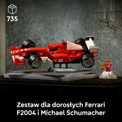 LEGO Icons - Ferrari F2004 и Michael Schumacher 11375