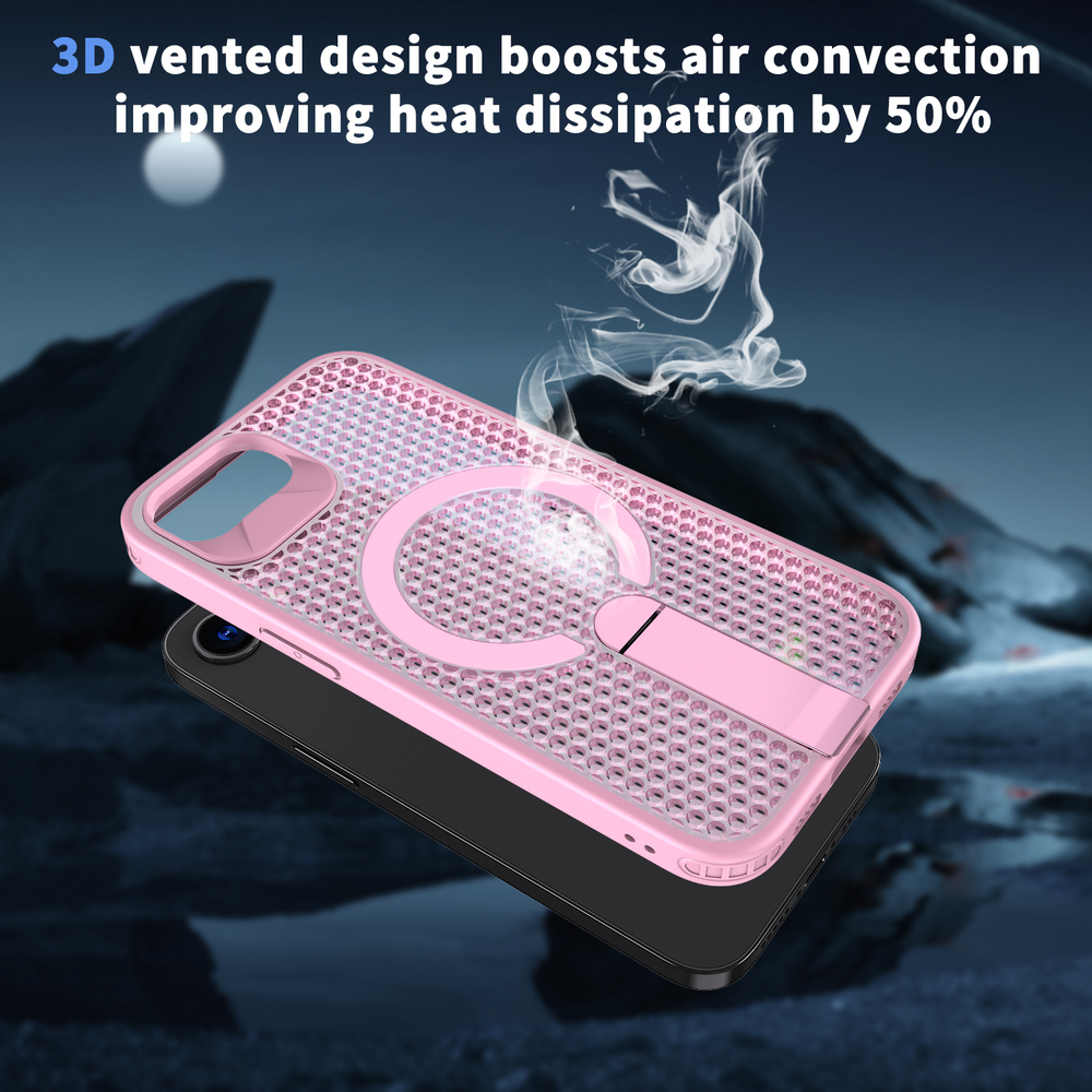 Прозрачный чехол Mesh Pro Magnetic Case для iPhone 16e