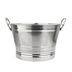 Емкость Ведро для охлаждения бутылок и льда 36,5 см h22,5 см круглая нерж. P.L.