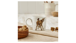 Кружка 310мл Royal Worcester Теленок Бесси и маки