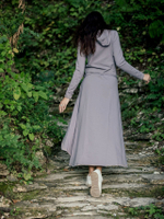 Платье Chintamani с длинным рукавом лиловое