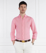 льняная рубашка POLO RALPH LAUREN - розовый(710794141)