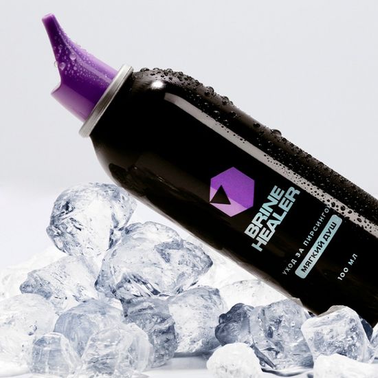 Средство для заживления пирсинга Brine Healer "Мягкий душ"