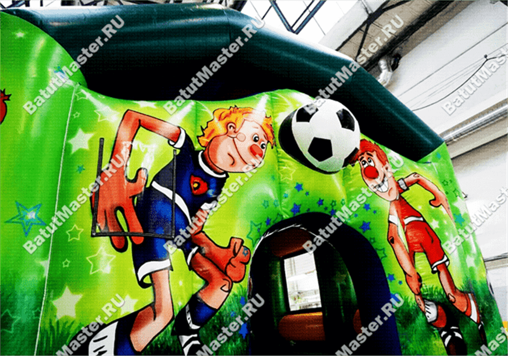Надувной батут "Футбол 2"