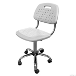 Стул ученический на хромированном газлифте ШС-18, антивандальный пластик