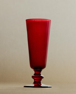 ZARA HOME РОЖДЕСТВЕНСКЙ БОКАЛ, КРАСНЫЙ