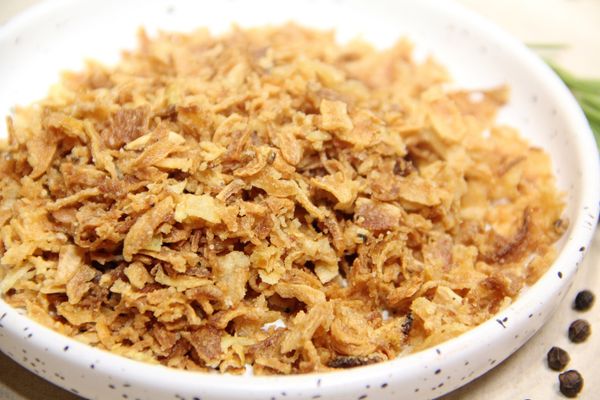 Лук сушеный - жареный (кранч-лук)