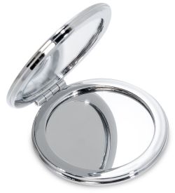 WW-124/1 Зеркало метал круглое «Милый котенок»