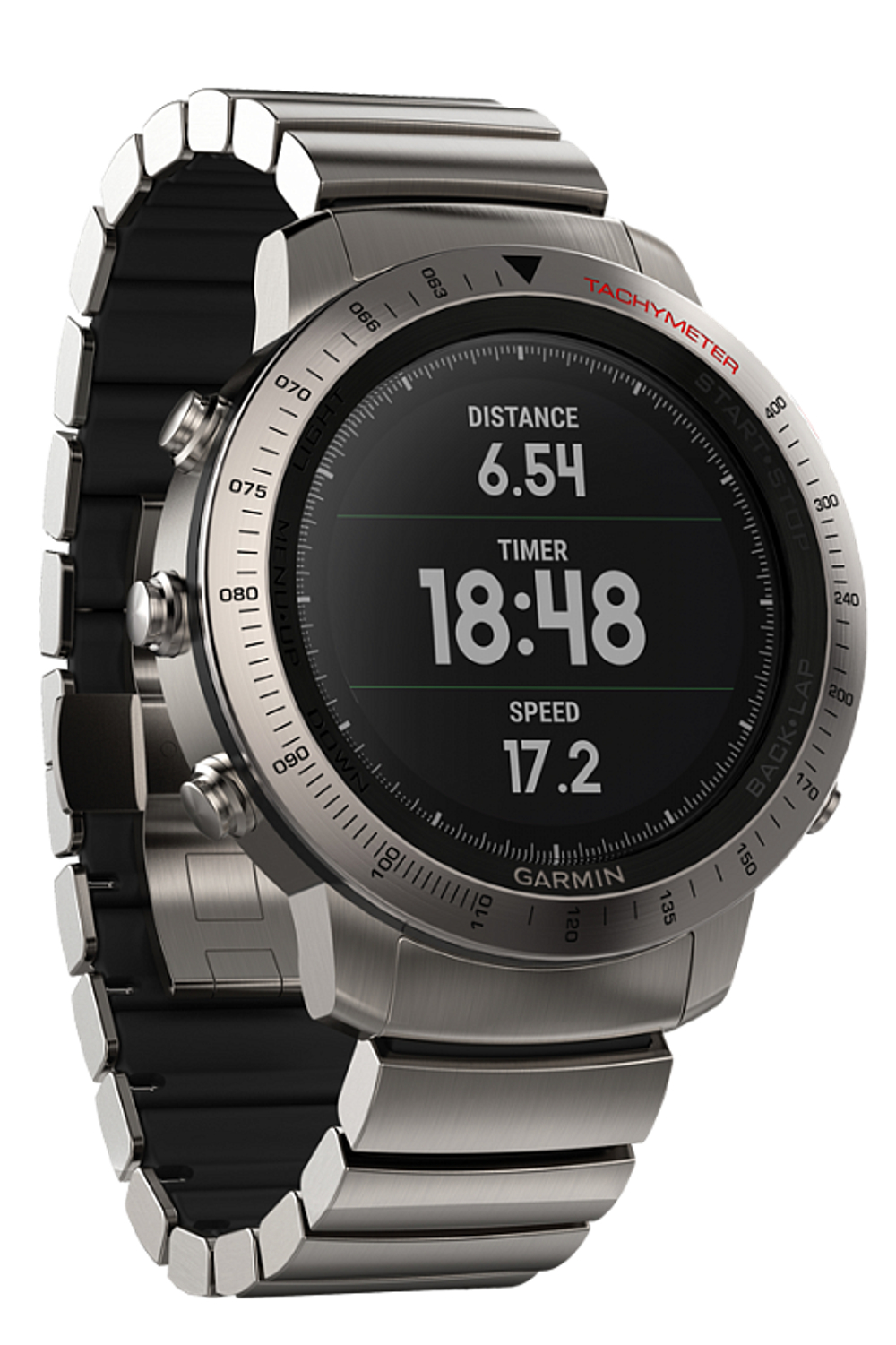 Часы Garmin FENIX CHRONOS титановый с титановым браслетом (010-01957-01)