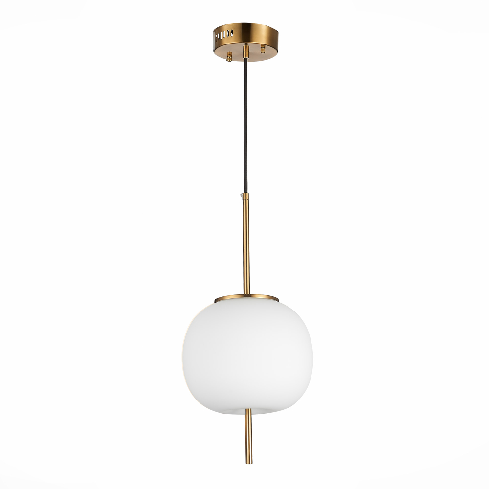 Светильник светодиодный, золотистый, белый, LACUS, LED, 13