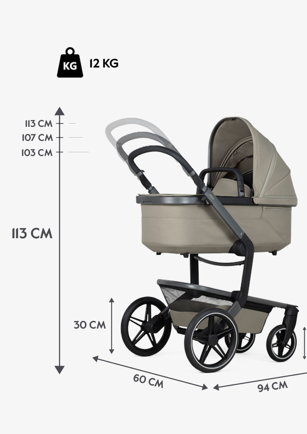 Joolz Детская коляска Day5 Sage green
