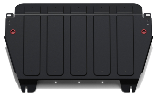 Защита картера и КПП АвтоБроня для Lexus RX II (V - все) 2003-2009/Toyota Highlander U20, U40 (V - 2.4) 2003-2010, штампованная, сталь 1.8 мм, с крепежом, 111.03203.1