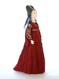 Кукла коллекционная в праздничном костюме Флоренция