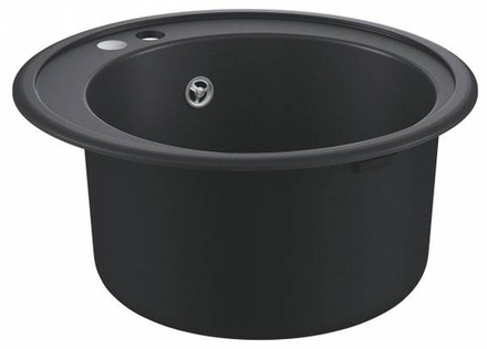 Мойка GROHE K200 с одной чашей, диаметр 510 мм, черный гранит (31656AP0)