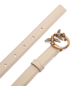 кожаный ремень love berry h2 Pinko - бежевый(100143 A0F1)